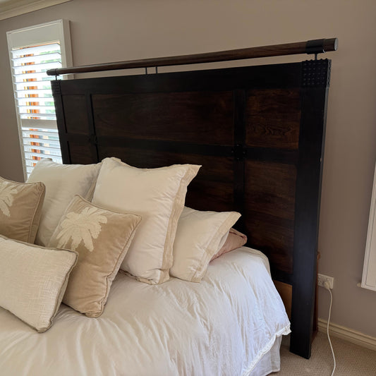 Rustic Industrial King Bedframe