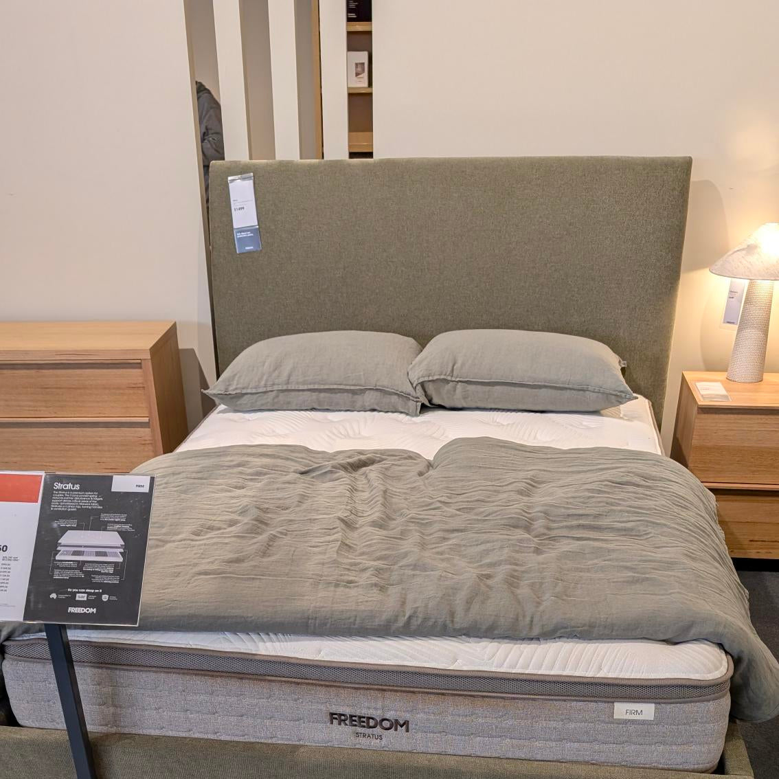 Freedom Ex-Display Alina Tapered Headboard
