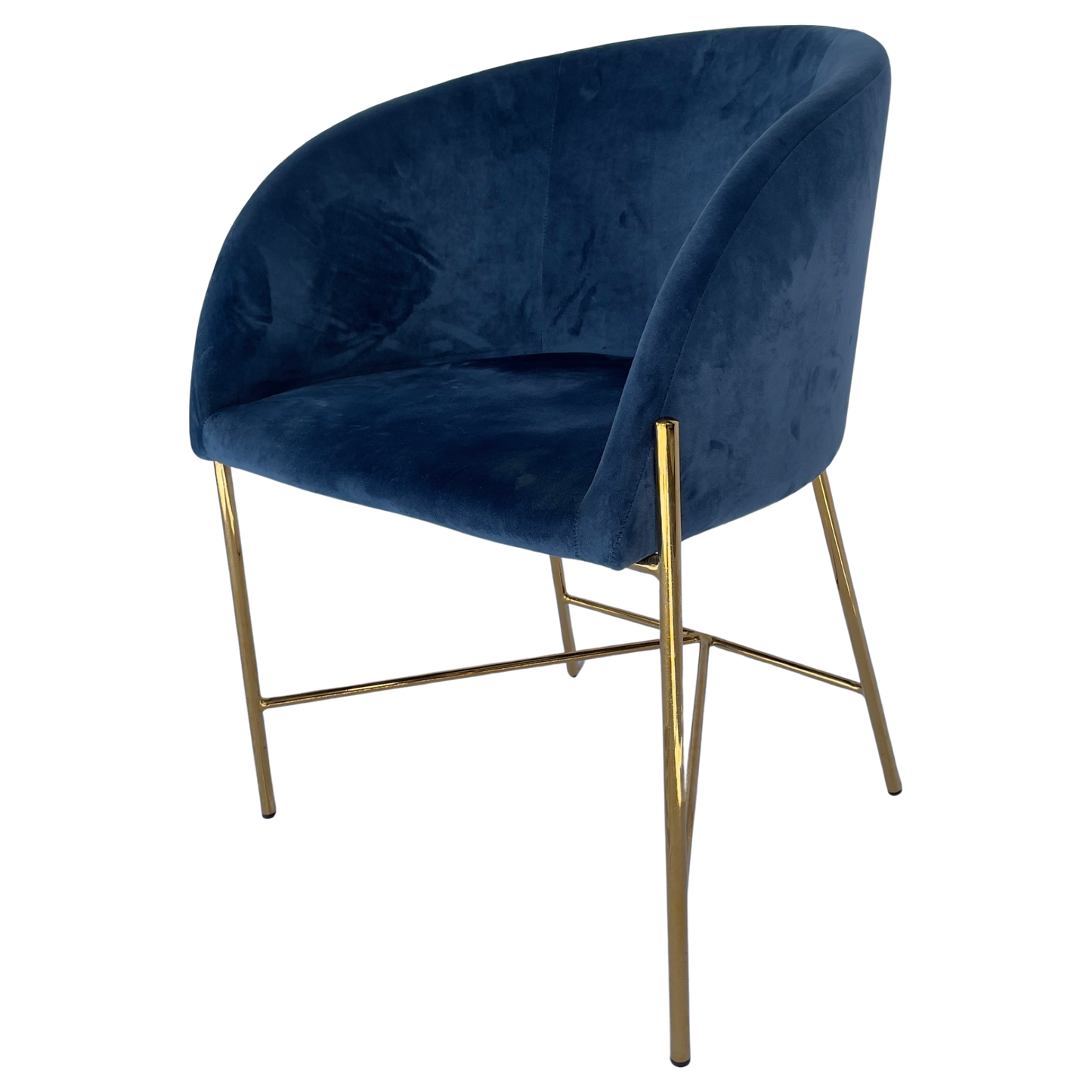 Freedom Royal Blue Velvet Chair