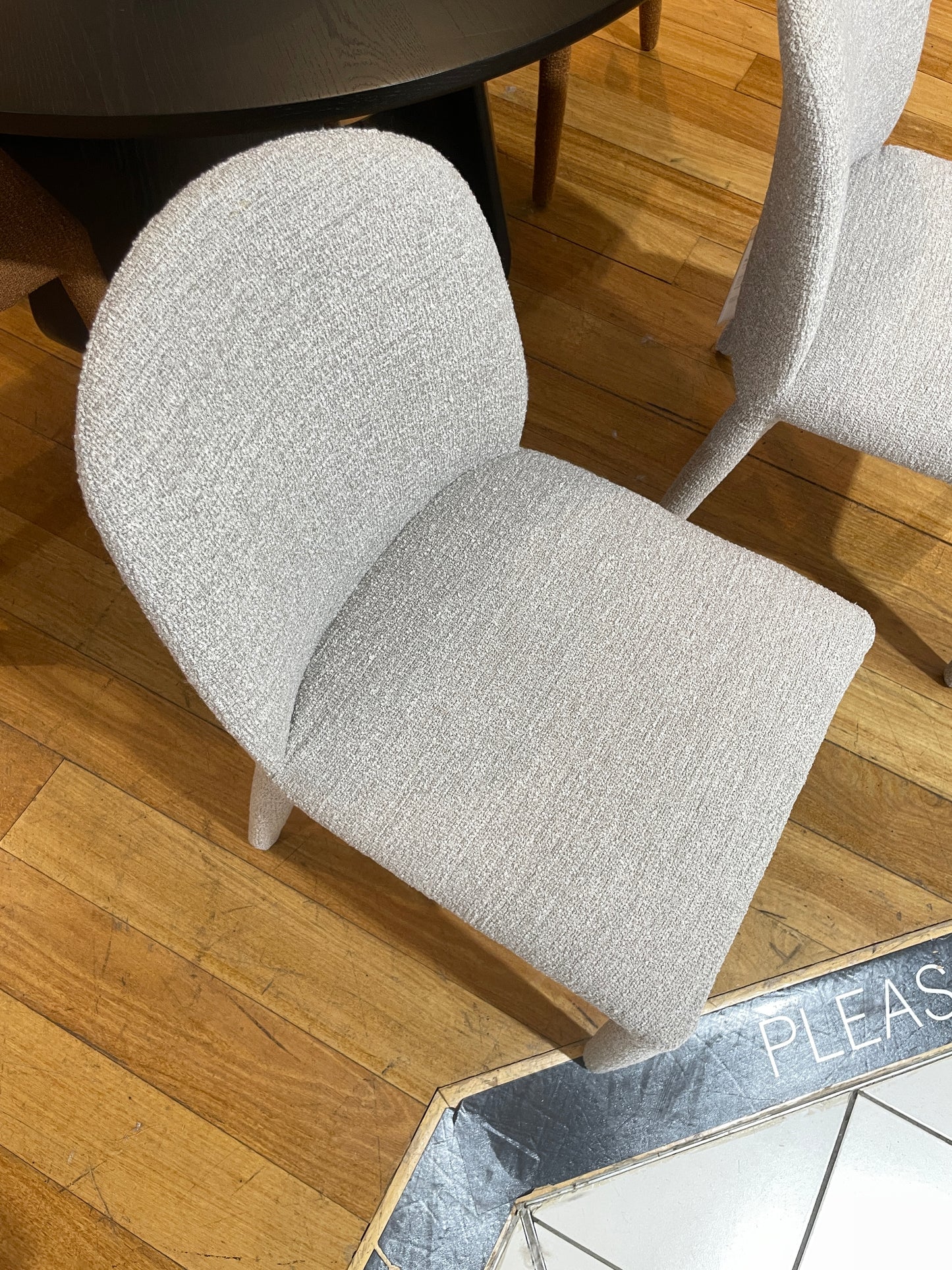 Freedom Ex-Display Avezzano Dining Chairs in Limestone (Set of 2)