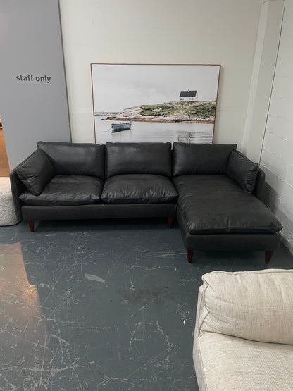 Freedom Ex-Display Eton Leather Modular Sofa
