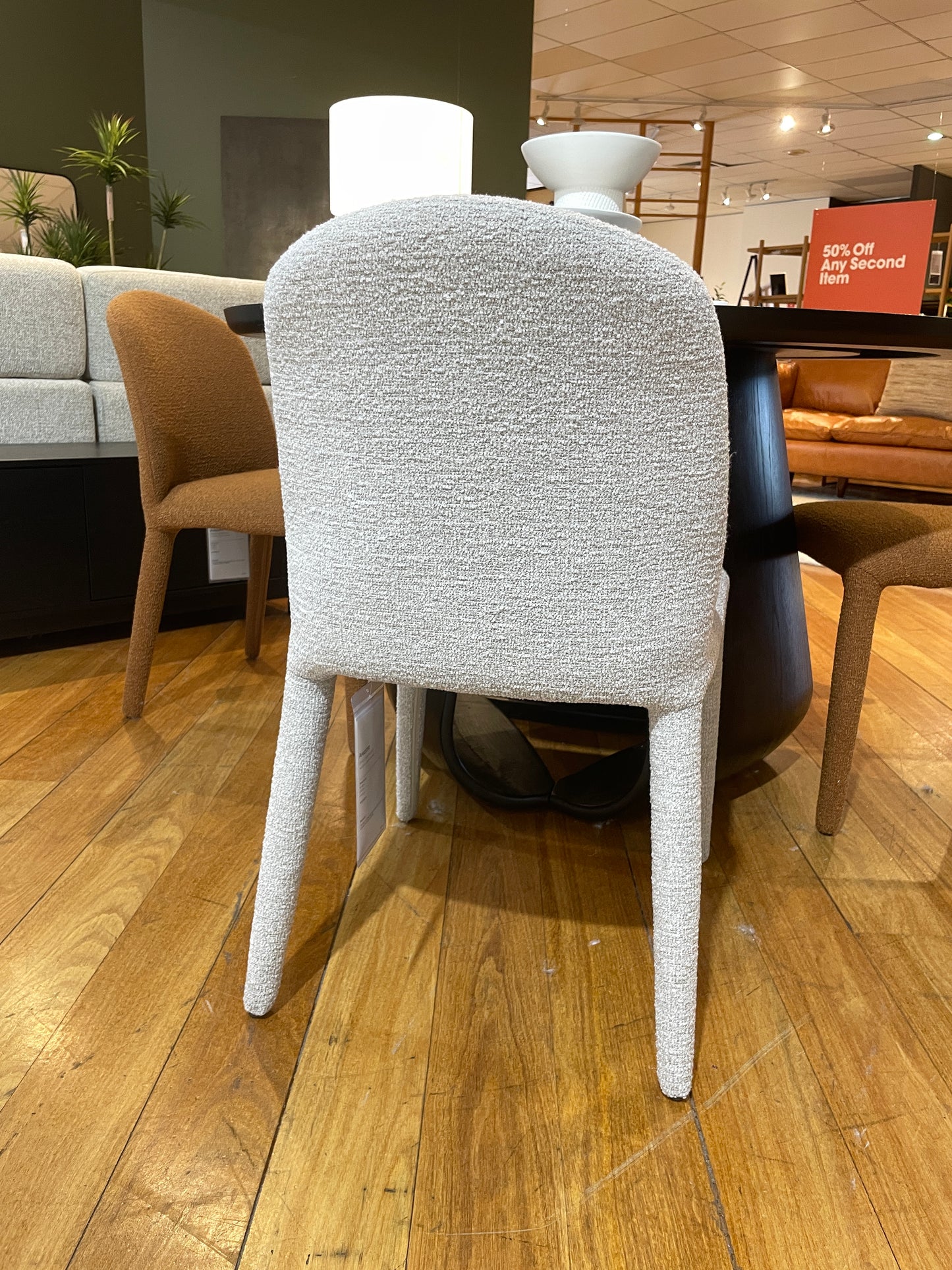 Freedom Ex-Display Avezzano Dining Chairs in Limestone (Set of 2)