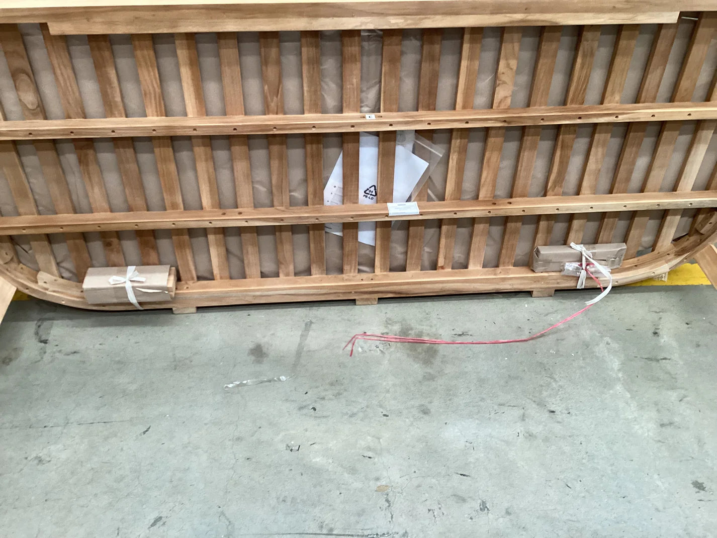 Freedom PCR Outdoor Sofa 3 Seater Teak Natural