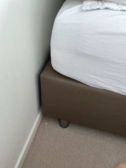 Domayne Queen Bed Ensemble w/ Tempur Mattress