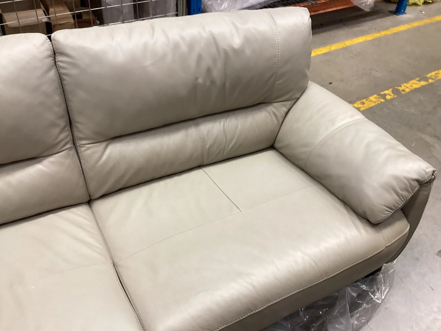 Freedom Luka Leather 3 Seater Sofa