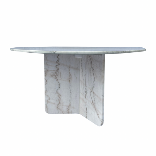 Coco Republic Como Marble Dining Table 1.4m