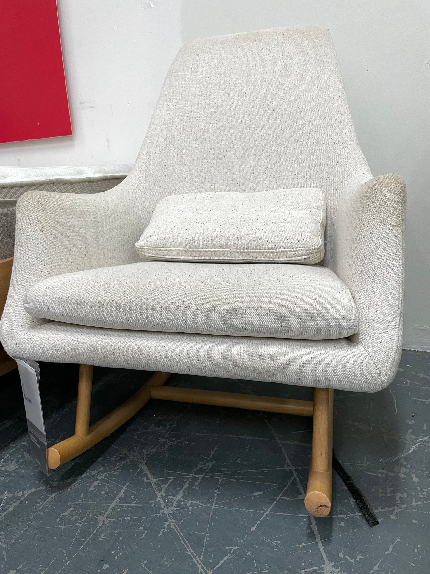 Freedom Ex-Display Evie Fabric Rocking Chair