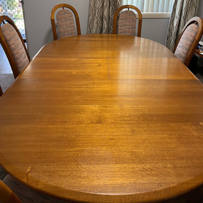 Parker Dining Table + 8 Chairs