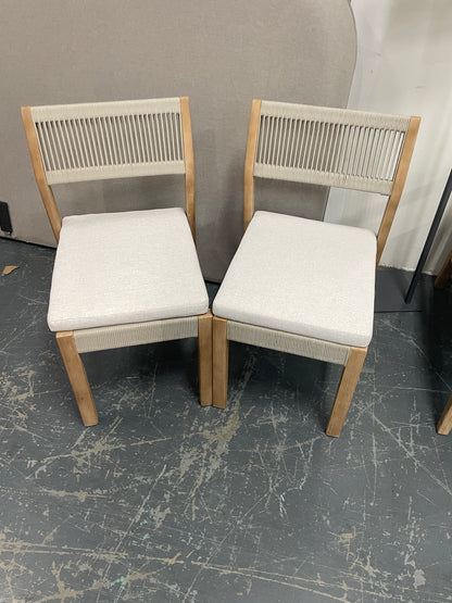Freedom Ex-Display Le Vent 1 Seater Outdoor Dining Chair (Set of 2)