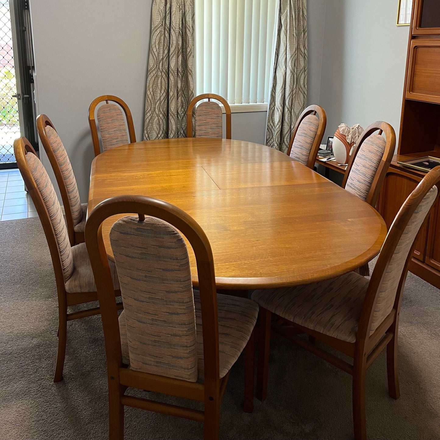 Parker Dining Table + 8 Chairs