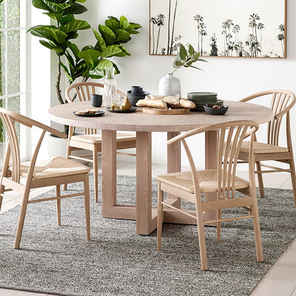 Freedom Ex-Display Cove II Dining Table (Washed Ash)