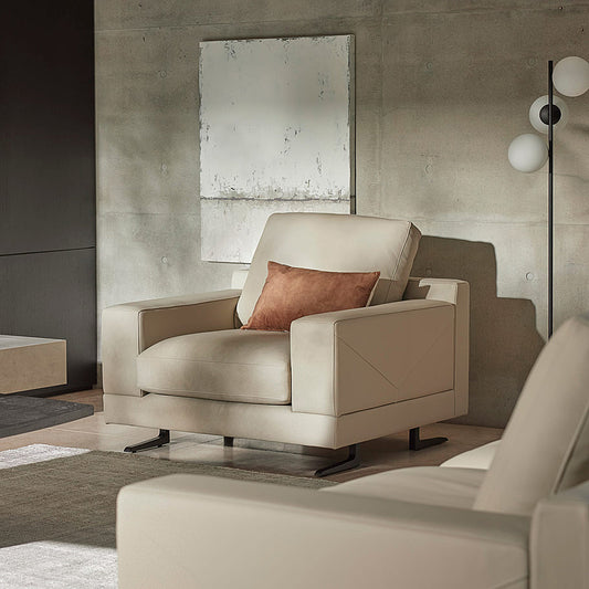 Freedom Ex-DIsplay Bari Leather Armchair