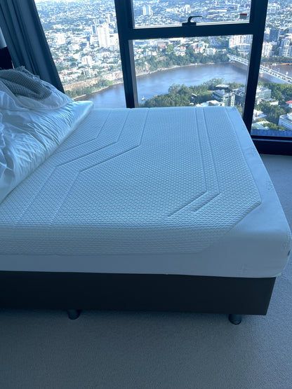 Domayne Queen Bed Ensemble w/ Tempur Mattress