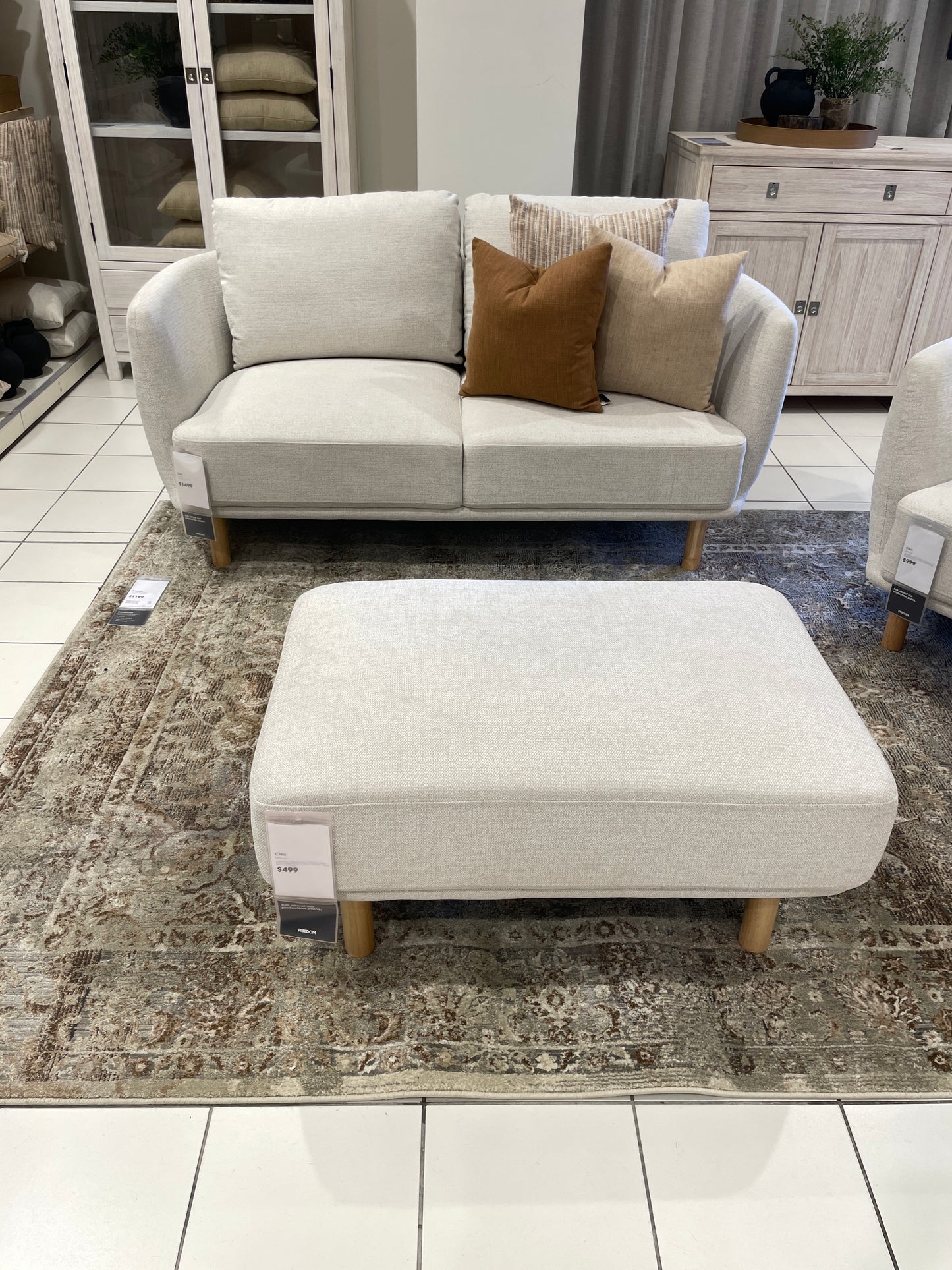 Freedom Ex-Display Cleo 2 Seat Sofa