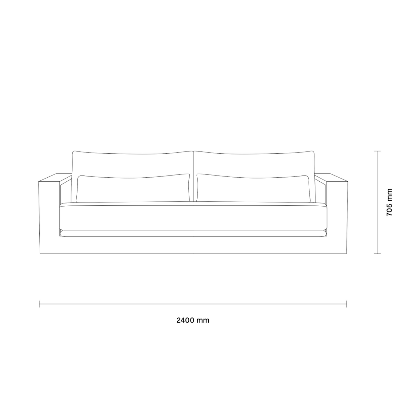 Coco Republic Cuba Outdoor Sofa set