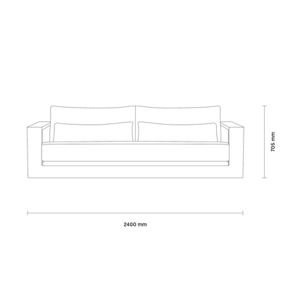 Coco Republic Cuba Outdoor Sofa set