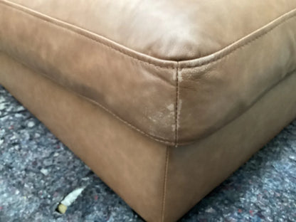 Freedom PCR Long Island Leather Ottoman