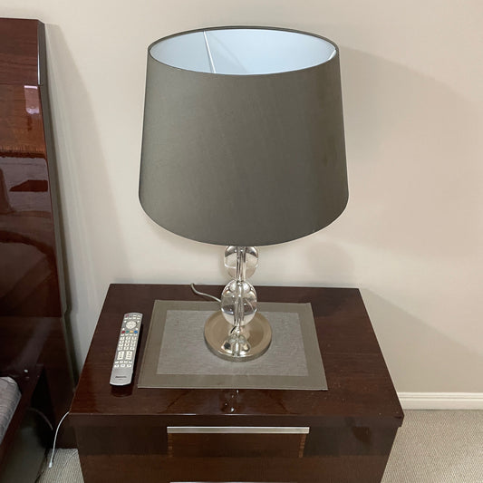 Silver Shade Lamps (2)