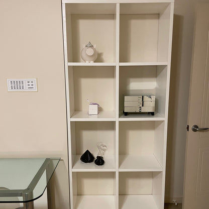 White Shelving Unit