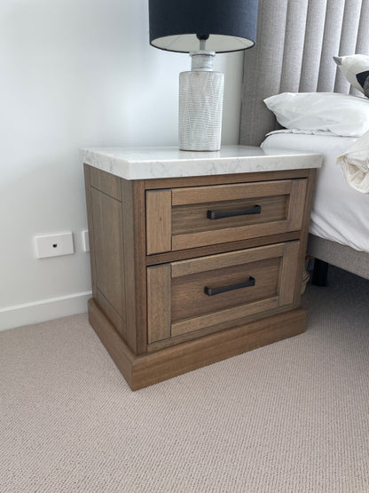 Domayne Timber Bedside Tables (2)