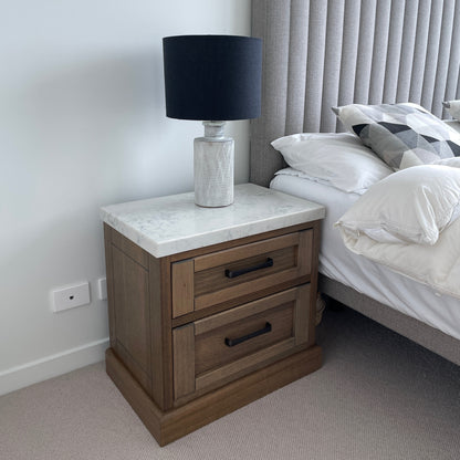 Domayne Timber Bedside Tables (2)