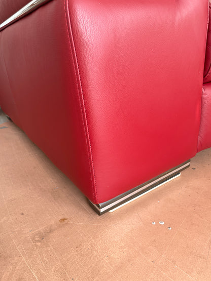 Harvey Norman Italian Leather Sofa Suite