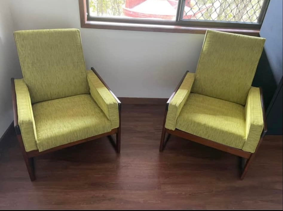 Restored MCM 3 seater sofa + 2 armchairs