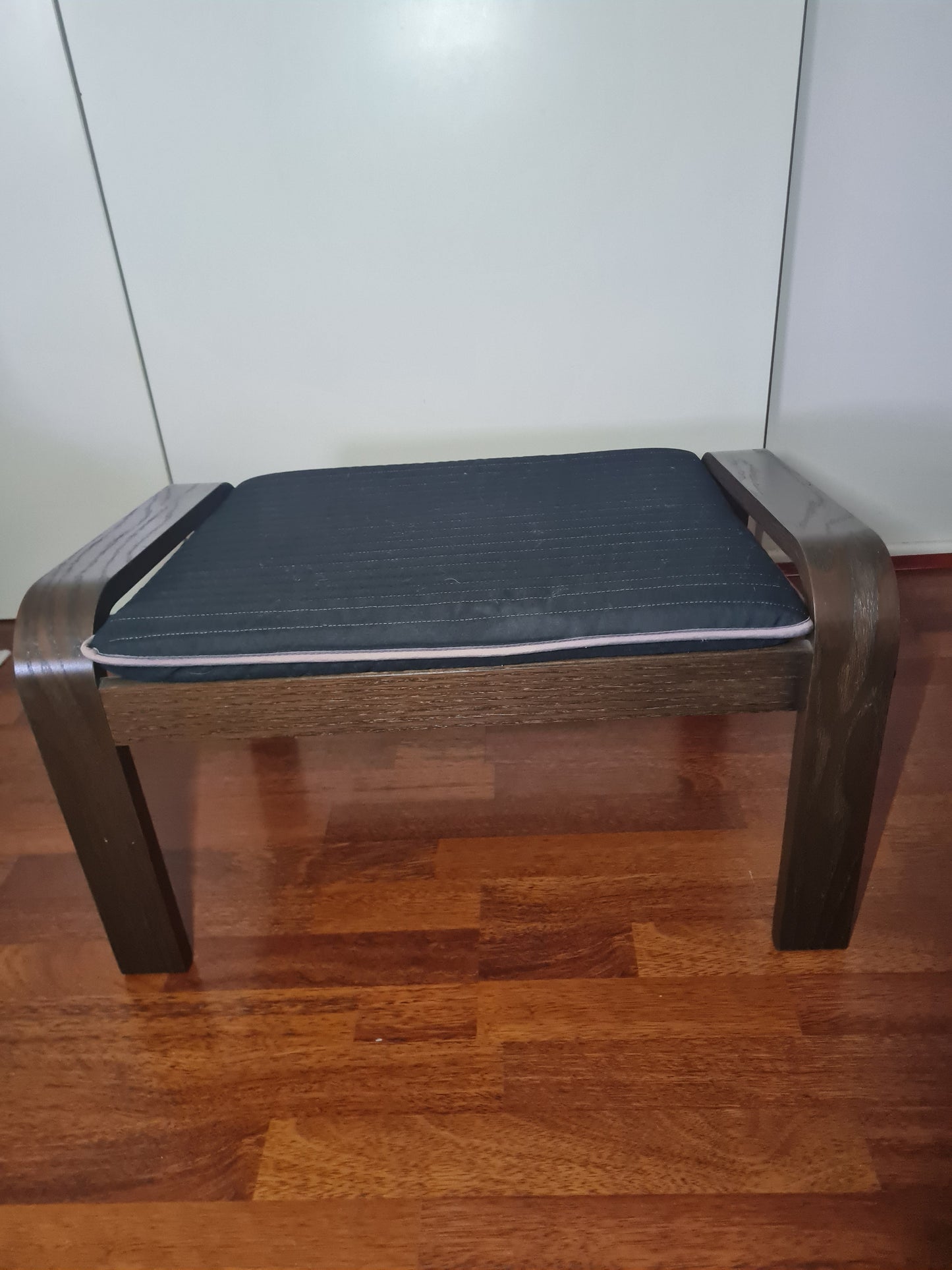 IKEA Poang Chairs with Footstools (2)